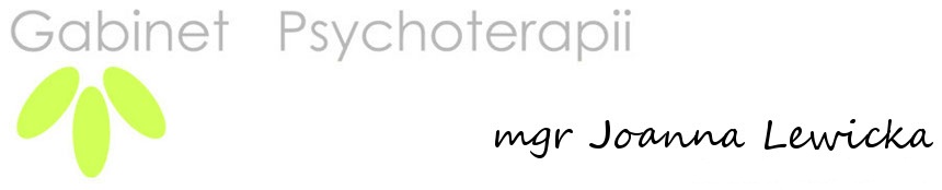 Gabinet Psychoterapii - psycholog, psychoterapeuta mgr Joanna Lewicka